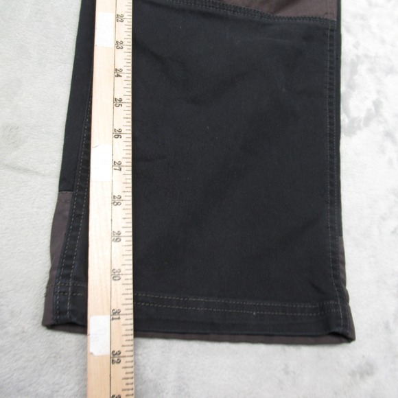 CAT Work Pants Mens 36x31 Black Carpenter Cordura Double Knee Pad Holder Roofing - Picture 10 of 16